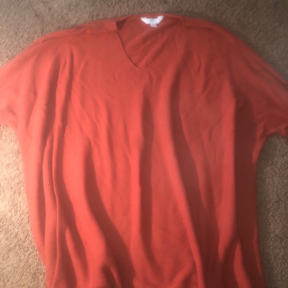 Time & Tru orange shirt